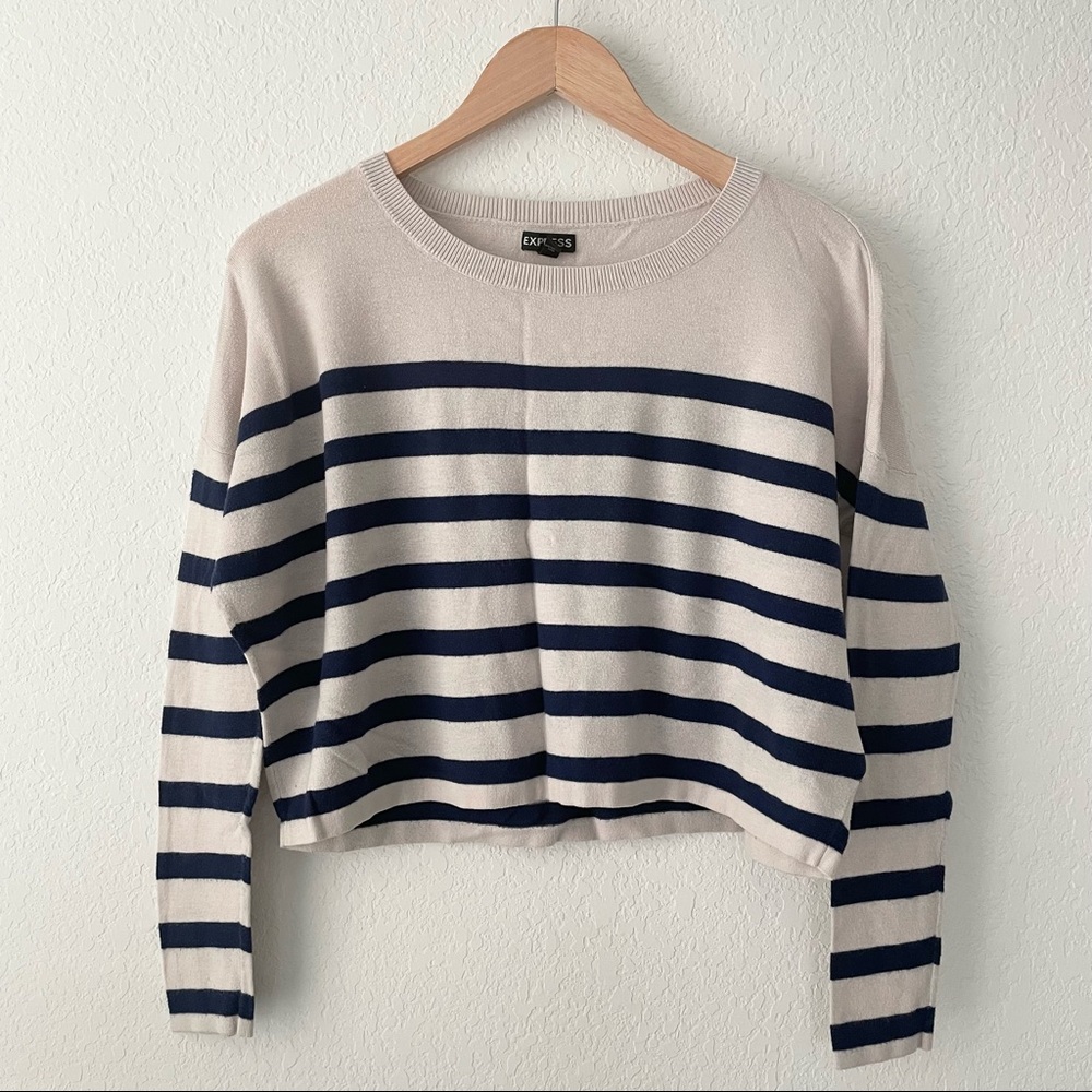 Express Nautical Cropped Top